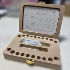 乳歯ケース　産毛ケース　写真立て付きのサムネイル