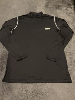 OUTDOOR PRODUCTS メンズM ハイネック長袖 スポーツインナー 黒のサムネイル