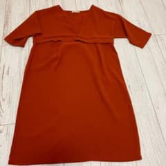 ミルクティーワンピース 授乳服のサムネイル