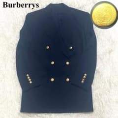 美品 希少 バーバリーズ 紺ブレ テーラードジャケット ダブル - メルカリ