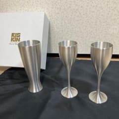 RISKIN 錫製 ワイングラス ビアグラス セットのサムネイル