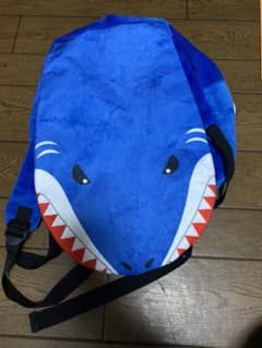 サメ　シャーク　リュックサックのサムネイル