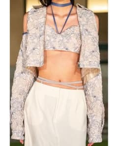『momo』MURRALQuartz embroidery bra top momo様専用』MURRALQuartz embroidery bra top - メルカリ