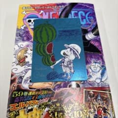 ONE PIECE ルフィ スイカ メタリックカード ナツコミ2026 - メルカリ