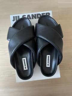 極美品JIL SANDER ジルサンダー SS22 レザーサンダル　Vibramのサムネイル