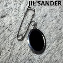 JIL SANDER NAVY ジルサンダー ピンブローチ シルバー - メルカリ