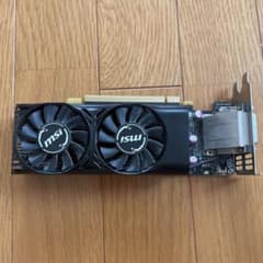 MSI GeForce GTX 1050 2GT LP ロープロのサムネイル