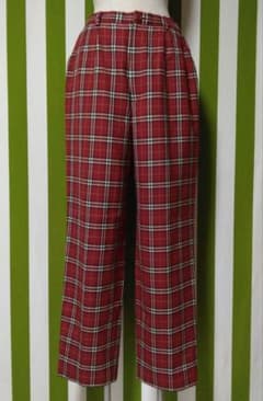 BURBERRY GOLF ノバチェック柄 ワイドパンツ 11号のサムネイル