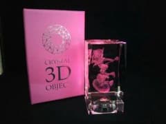 Crystal 3D object ブラックマジシャンガールのサムネイル