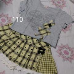 110   半袖シャツ＆スカパン　セットのサムネイル