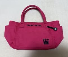 PEARLY GATES ピンク トートバッグのサムネイル