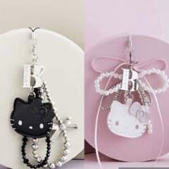 ハローキティ エンジェル 携帯ストラップ 楽天市場】予約 2026年 1月下旬 入荷延期 ハローキティ BLACK