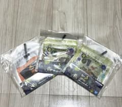 스플라툰 3 이치방쿠지 제3탄 F상 오징어 한 지퍼 백 3종