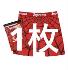 Supreme スパイダーマン柄 ボクサーパンツ Mサイズ - メルカリ