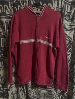 Piko レッド フルジップ ニット パーカー 90s 古着のサムネイル