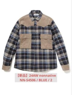 トップス nonnative EX SHIRT SLUB FLANNEL CHECK nonnative EX SHIRT SLUB FLANNEL CHECK - メルカリ
