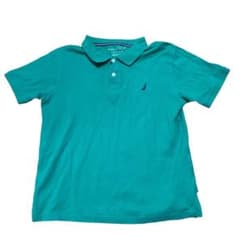 NAUTICA キッズ ポロシャツ L 14/16 グリーンのサムネイル