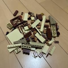 LEGO レゴ ブロック パーツ まとめ売り タン ブラウン系のサムネイル