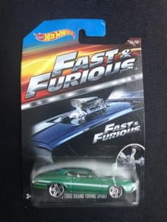 ホットウィール ワイルドスピード ミニカー 72フォード グランドトリノスポーツのサムネイル