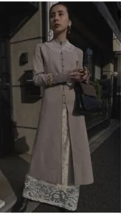 ameri vintage ニット  ニットワンピースのサムネイル