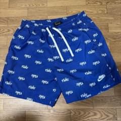 NIKE 総柄 ショートパンツ ブルーのサムネイル