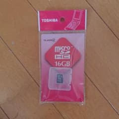 TOSHIBA Micro SDHCカードのサムネイル