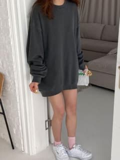 samoyed Dull Color Sweat Shirtのサムネイル