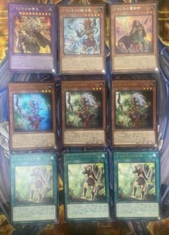 遊戯王　アマゾネスの戦士長　アマゾネス女帝王　シークレット　アマゾネス王女のサムネイル
