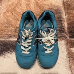 New Balance 574 スニーカー ブルーのサムネイル