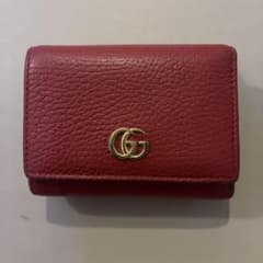 GUCCI 三つ折り財布 レッドのサムネイル