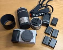 SONY α6400 a6400 キットズーム2本SIGMA F1.4ｘ2本 他 SONY α6400 a6400 キットズーム2本 SIGMA単焦点2本 他 - メルカリ