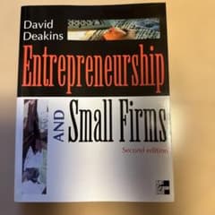 Entrepreneurship and Small Firmsのサムネイル