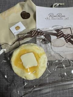 き*送様 RonRon バター＆ココアシリーズ パンケーキ スクイーズのサムネイル