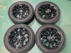【送料無料】カローラクロス・CHR等に　215/60R17 中古スタッドレス4本 送料無料】カローラクロス・CHR等に 215/60R17 中古スタッドレス4本