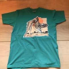 Hanes Native American プリント Tシャツ Lのサムネイル