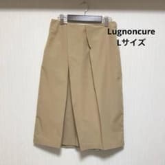 ベージュ キュロットパンツ Lugnoncure Lのサムネイル