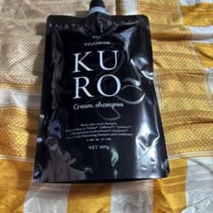 KURO クリームシャンプー ナチュラルブラック 400g 1袋 - メルカリ