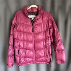 Columbia ダウンジャケット ピンク 軽量 ダウン90％ レディース - メルカリ