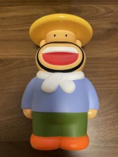 カールおじさん　カールおじさんの貯金箱　明治 フィギュア ノベルティのサムネイル