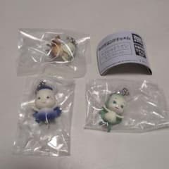 やさいのようせい リングチャーム 芽キャベツ、ガーリック、白ナス3種セットのサムネイル