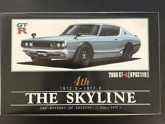アオシマ ザ・スカイライン 2000GT-R KPGC110 未組立 当時物のサムネイル