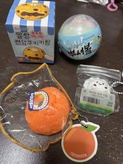 韓国雑貨 スクイーズ キーホルダー まとめ売りのサムネイル