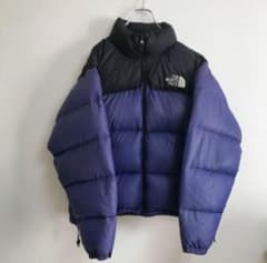 【貴重】THE NORTH FACE ヌプシ　ダウンジャケット　紫のサムネイル