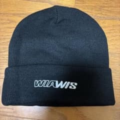WIAWIS ニット帽 ビーニー ブラックのサムネイル