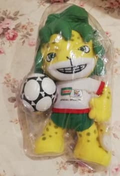 FIFAワールドカップ サッカー マスコット ぬいぐるみ 1 ザクミぬいぐるみ 2010 FIFAワールドカップ南アフリカ大会 公式