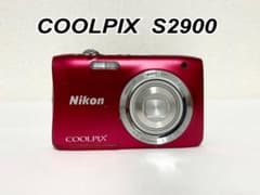 完動品・難アリ】 Nikon COOLPIX S2900 レッド 動作確認済 - メルカリ