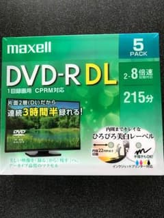 DVD-R DL 215分 5枚入のサムネイル