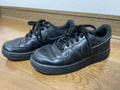 ナイキ エアフォース1 ブラック ブラック　19.5㎝のサムネイル