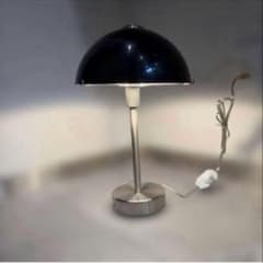 EGLO テーブルランプ ブラック 半球シェード モダン B品