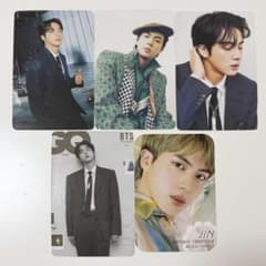 BTS VOGUE GQ 2022 JIN トレカ 5枚セット - メルカリ